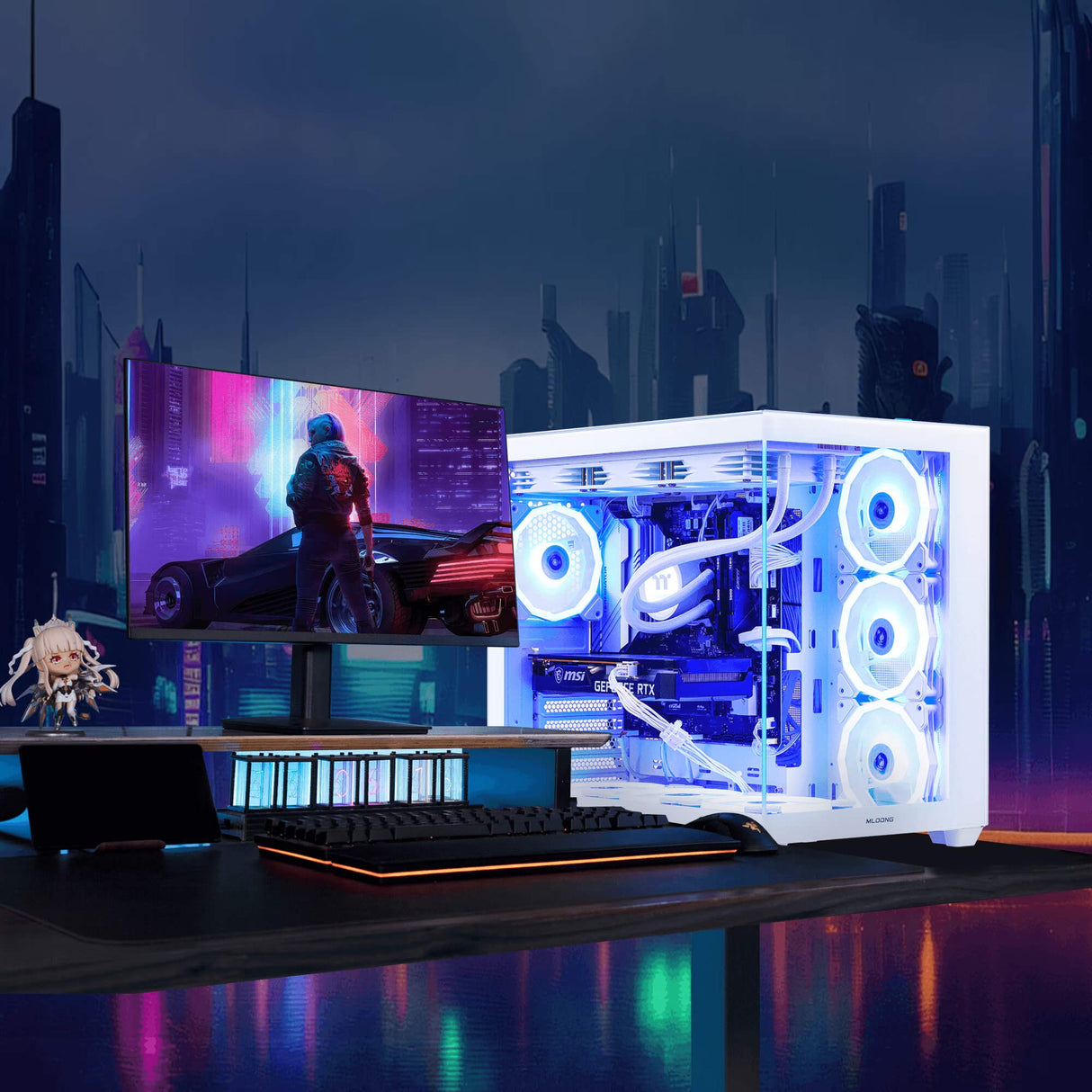 MLOONG APEX 9800X3D White