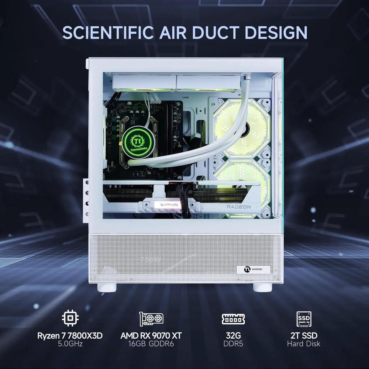 NINGMEI NOVA 7800X3D White