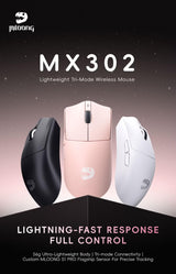 MLOONG MX302 Tri-Mode Gaming Mouse