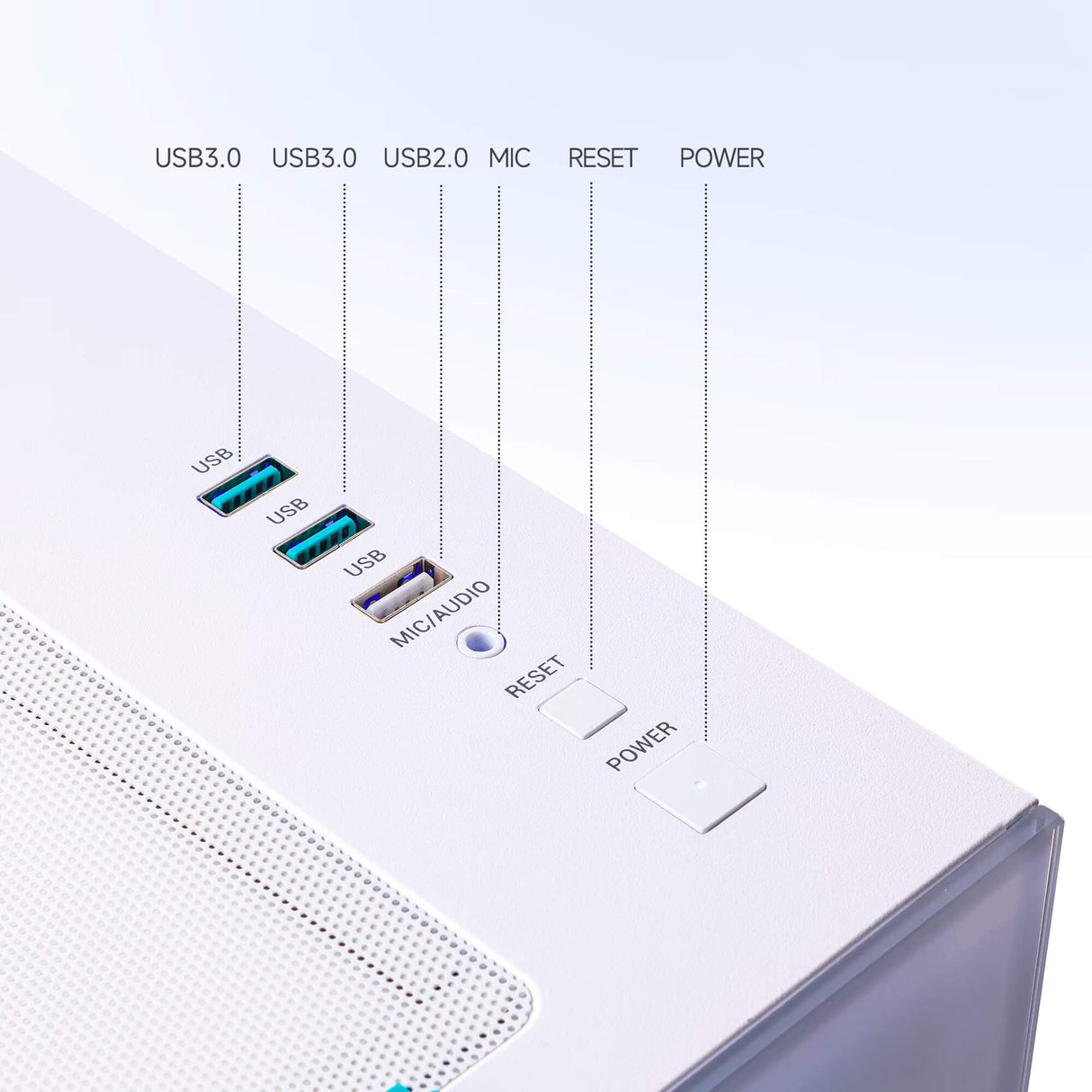 MLOONG APEX 9800X3D White