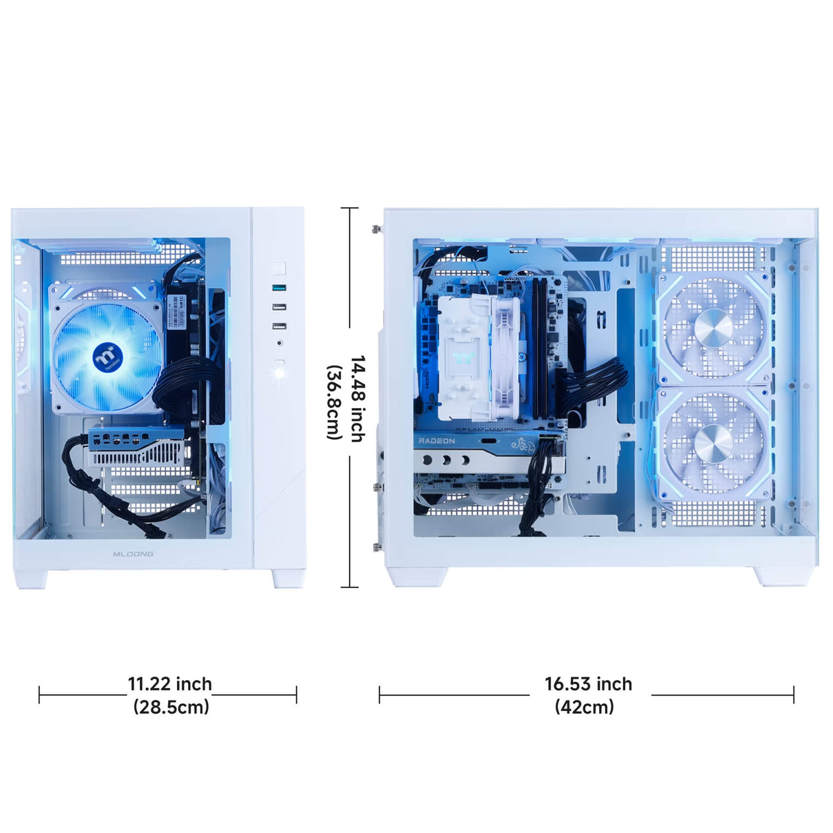 MLOONG APEX 5500 6500 XT White