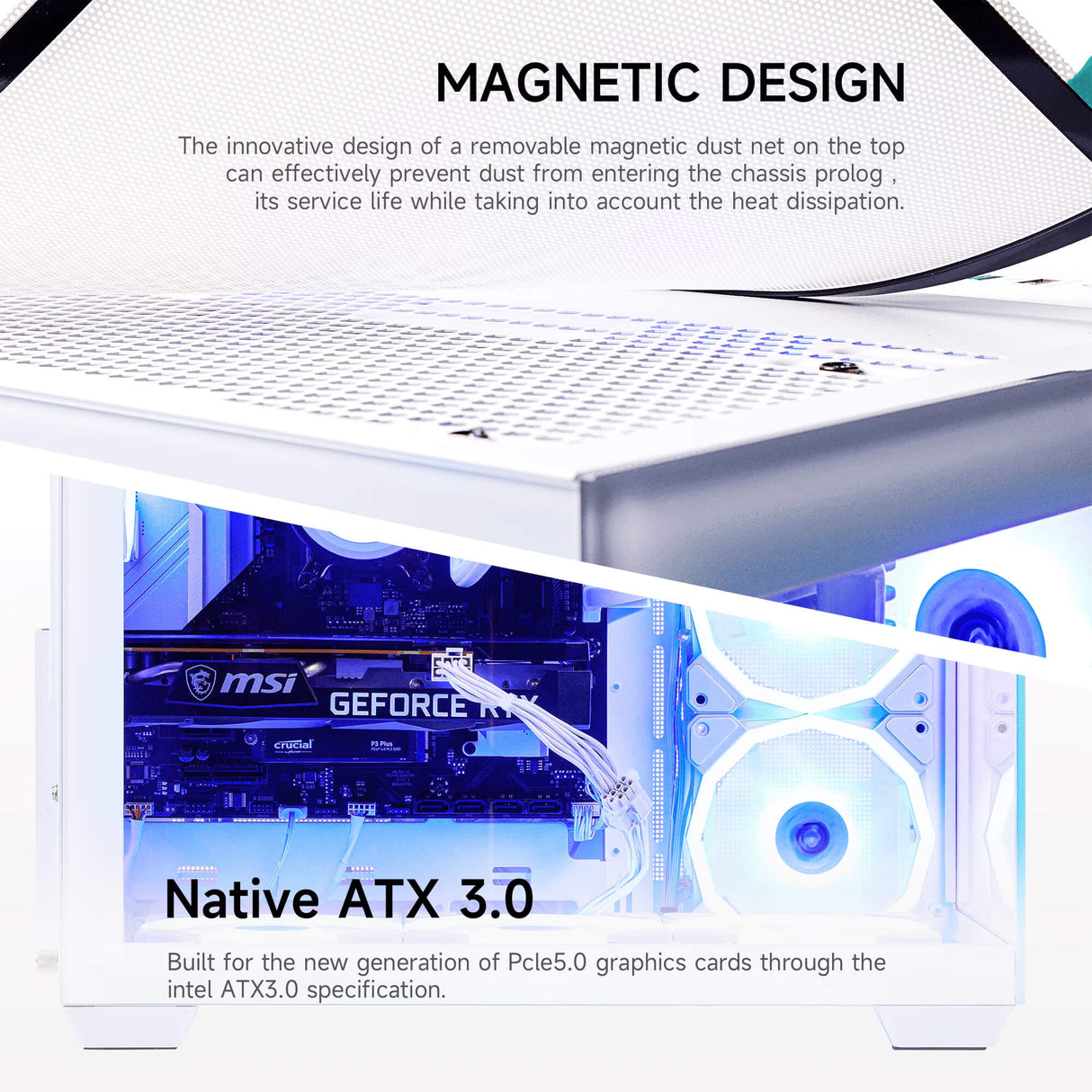 MLOONG APEX 9800X3D White