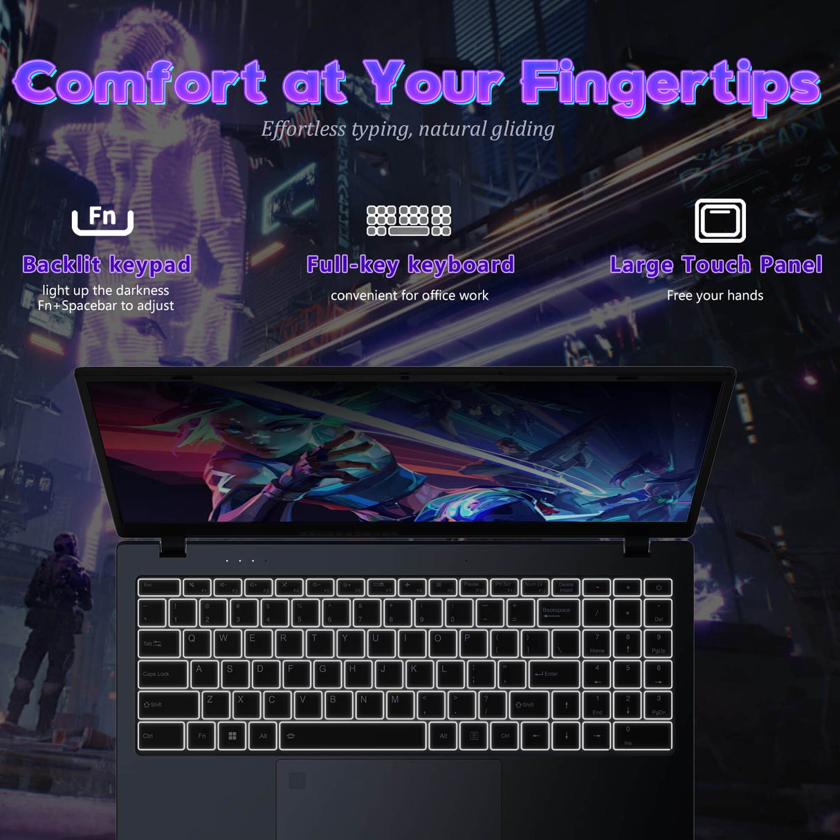NINGMEI NL150 15.6" FHD Laptop