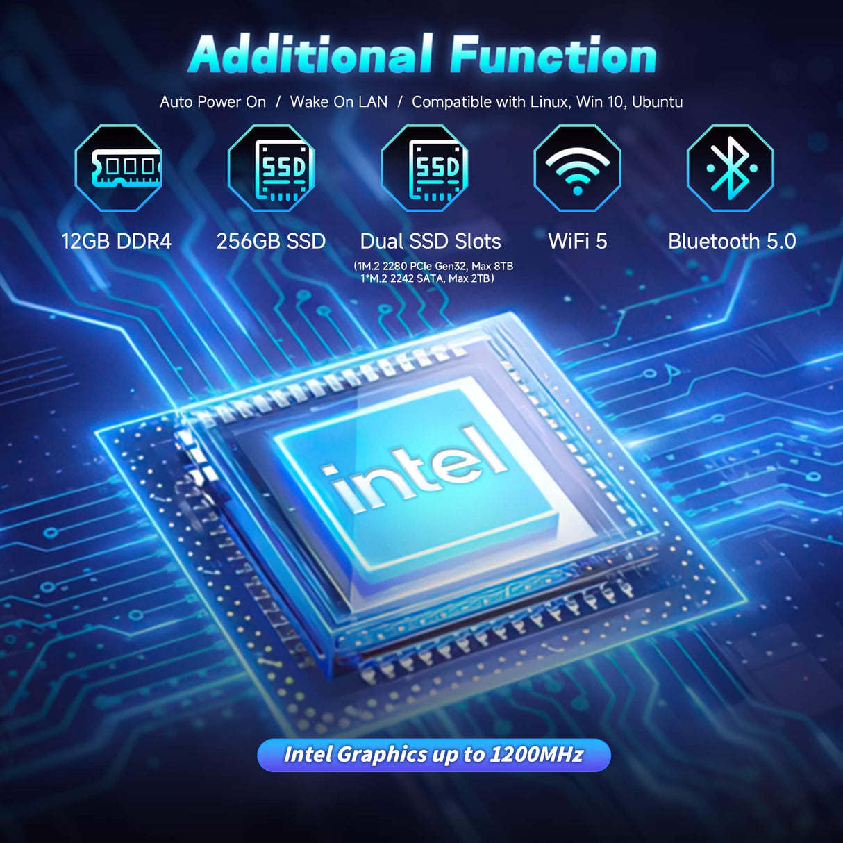 NINGMEI Mate S1 Mini PC – Intel 6500Y